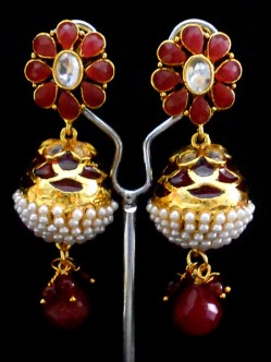 Polki Earrings